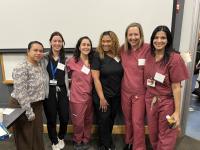 CUIMC faculty and staff taking a group picture at the New York City Regional Urogynecology Fellows Course.